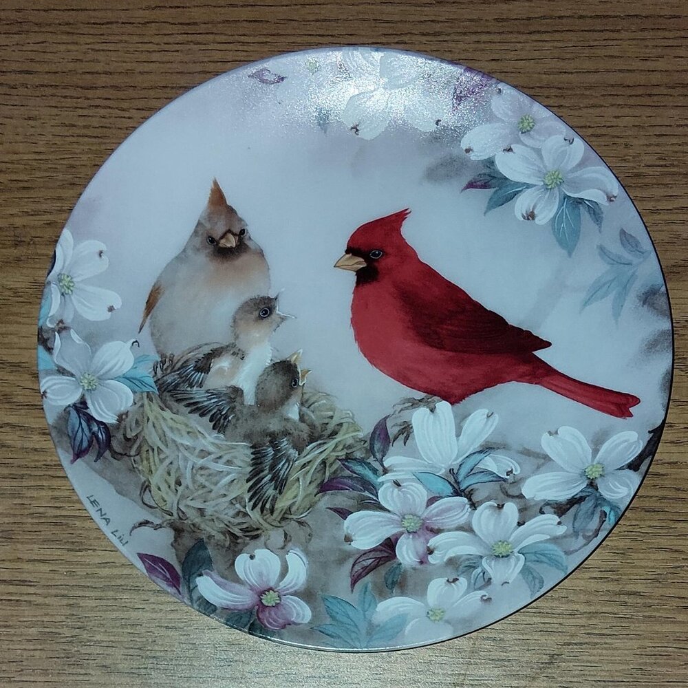 Morning Serenade by Lena Liu collectable plate